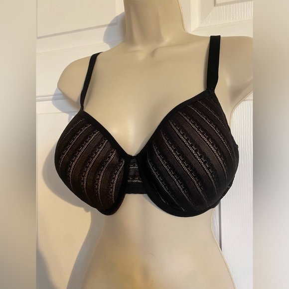 NOUVEAU FULL FIT UNDERWIRE SPACER BRA IN BLACK/LIGHT MOCHA 34G - Picture 8 of 11